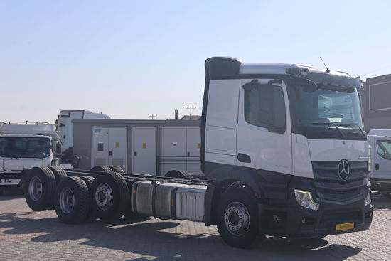 2021 MODEL MERCEDES-BENZ ACTROS 3242 L   8X2 ŞASE KAMYON ROTARDER(YATAKLI) A/C