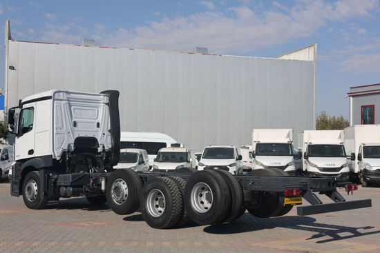 2021 MODEL MERCEDES-BENZ ACTROS 3242 L   8X2 ŞASE KAMYON ROTARDER(YATAKLI) A/C