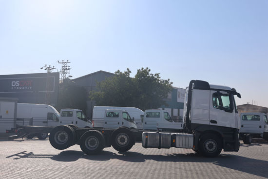 2021 MODEL MERCEDES-BENZ ACTROS 3242 L   8X2 ŞASE KAMYON ROTARDER(YATAKLI) A/C