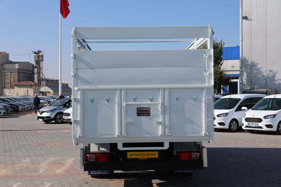 2022 MODEL ISUZU NPR 10 LONG ÜÇ İLAVELİ AÇIK AHŞAP KASA KAMYON A/C