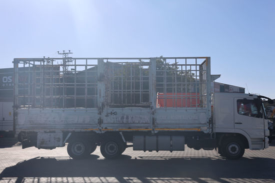 2011 MODEL MERCEDES-BENZ ATEGO 2124 AÇIK SAÇ KASA KAMYON