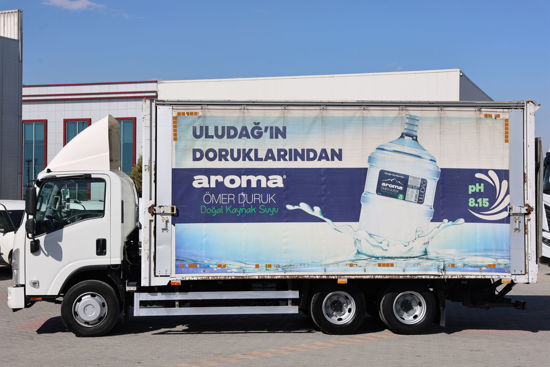 2020 MODEL NPR 3D LİFTLİ KAYAR PERDELİ BRANDALI KASA KAMYON 190 Hp