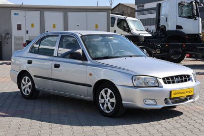 2001 MODEL HYUNDİA ACCENT 1.3 LX LPG 89 HP GRİ