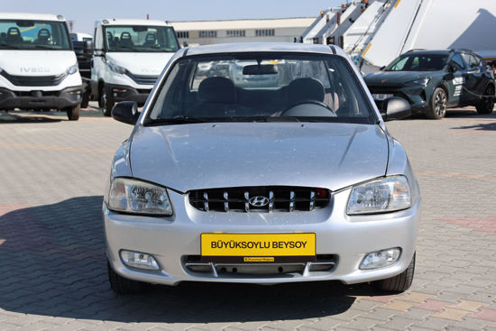 2001 MODEL HYUNDİA ACCENT 1.3 LX LPG 89 HP GRİ