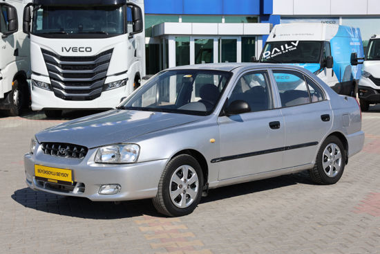 2001 MODEL HYUNDİA ACCENT 1.3 LX LPG 89 HP GRİ
