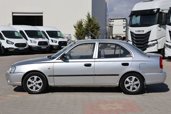 2001 MODEL HYUNDİA ACCENT 1.3 LX LPG 89 HP GRİ
