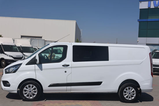 2023 MODEL TRANSİT CUSTOM KOMBİ VAN 320 L 5+1 DELUXE 130 Hp A/C