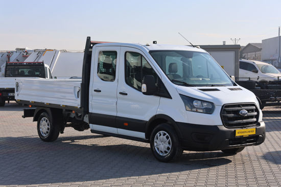 2022 MODEL FORD TRANSIT 350 L ÇİFT KABİN AÇIK KASA KAMYONET 170 Hp A/C