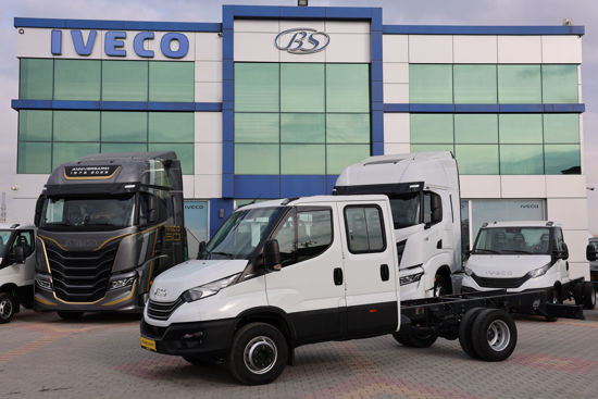 2023 MODEL IVECO DAILY 70 C 18 3750 Ç.KABİN ŞASE KAMYON Hİ-MATİC A/C