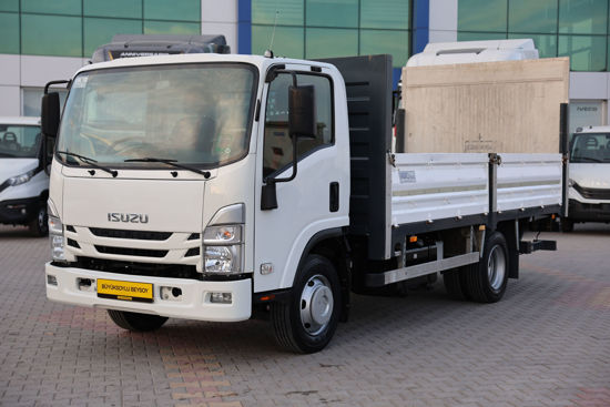 2024 MODEL ISUZU NPR 7.5  LİFLİ AÇIK SAÇ KASA KAMYON