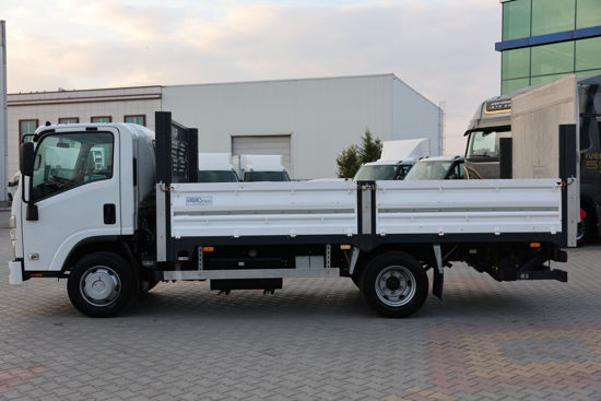 2024 MODEL ISUZU NPR 7.5  LİFLİ AÇIK SAÇ KASA KAMYON