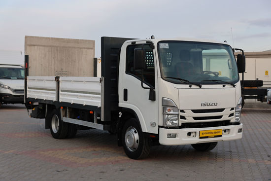 2024 MODEL ISUZU NPR 7.5  LİFLİ AÇIK SAÇ KASA KAMYON