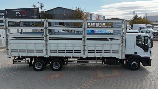 2024 MODEL IVECO EURO CARGO 160 E 32  ÇİFT İLAVELİ AÇIK SAÇ KASA KAMYON A/C