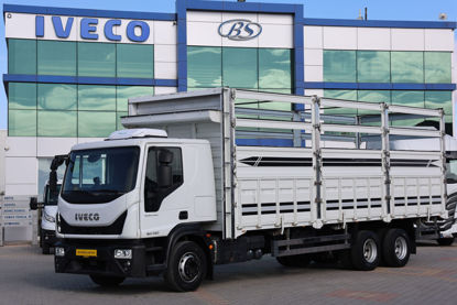 2024 MODEL IVECO EURO CARGO 160 E 32  ÇİFT İLAVELİ AÇIK SAÇ KASA KAMYON A/C