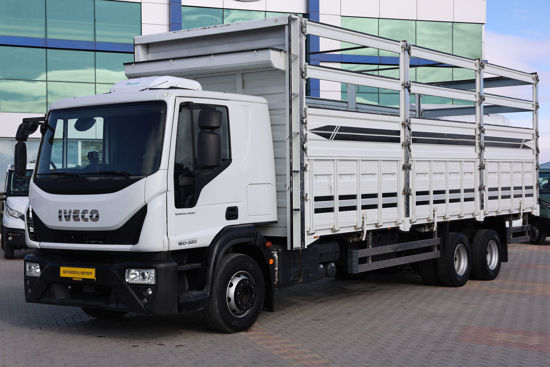 2024 MODEL IVECO EURO CARGO 160 E 32  ÇİFT İLAVELİ AÇIK SAÇ KASA KAMYON A/C