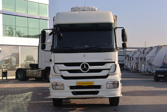 2012 MODEL MERCEDES - BENZ AXOR 3229 ÇİFT İLAVELİ AÇIK SAÇ KASA KAMYON