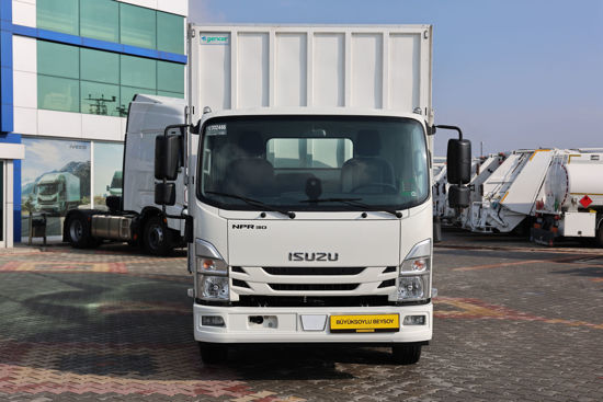 2024 MODEL NPR 3D ÇİFT YÖN KAYAR PERDELİ MEŞRUBAT KASALI LİFLİ KAMYON