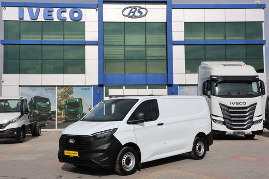 2024 MODEL FORD TRANSIT CUSTOM VAN 320 S 2+1 TREND 136 HP A/C