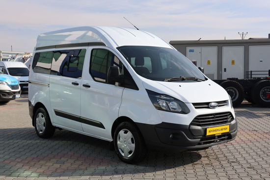 2017 MODEL FORD TOURNEO CUSTOM 300 L YÜKSEK TAVAN 11+1 TREND MİNİBÜS 125 Hp