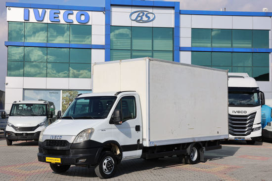 2013 MODEL DAİLY 35 C 13 4100 WB  KAPALI POLYESTER KASALI KAMYONET