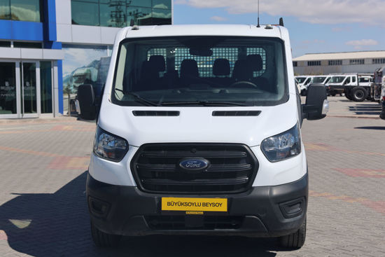 2023 MODEL FORD TRANSIT 350 L ÇİFT KABİN AÇIK KASA KAMYONET 170 Hp A/C