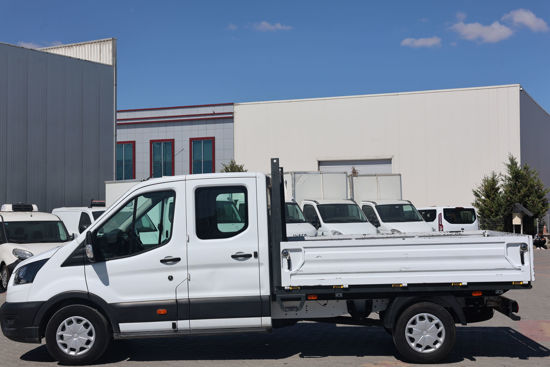 2023 MODEL FORD TRANSIT 350 L ÇİFT KABİN AÇIK KASA KAMYONET 170 Hp A/C