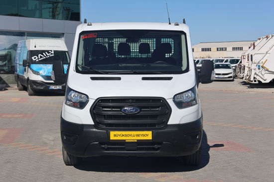 2024 MODEL FORD TRANSIT 350 L ÇİFT KABİN AÇIK KASA KAMYONET 170 Hp A/C