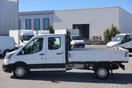 2024 MODEL FORD TRANSIT 350 L ÇİFT KABİN AÇIK KASA KAMYONET 170 Hp A/C