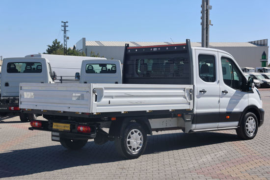 2024 MODEL FORD TRANSIT 350 L ÇİFT KABİN AÇIK KASA KAMYONET 170 Hp A/C
