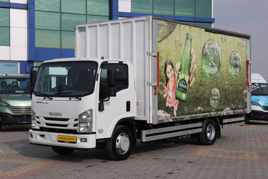 2022 MODEL ISUZU NPR 10 LONG NPR 10 LONG ÇİFT YÖN KAYAR PERDELİ KAMYON