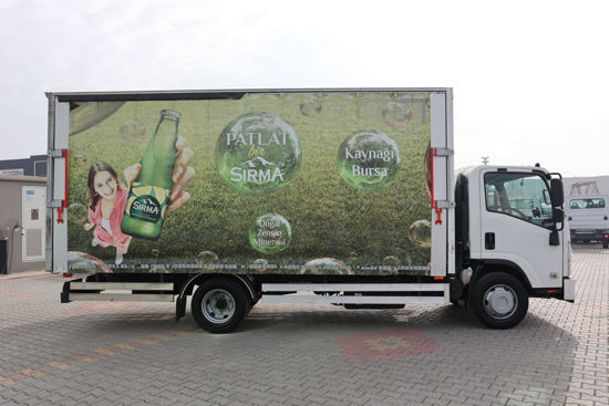 2022 MODEL ISUZU NPR 10 LONG NPR 10 LONG ÇİFT YÖN KAYAR PERDELİ KAMYON