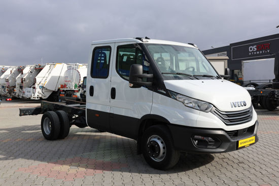 2023 MODEL IVECO DAILY 70 C 18 3750 ÇİFT KABİN ŞASE KAMYON Hİ-MATİC A/C
