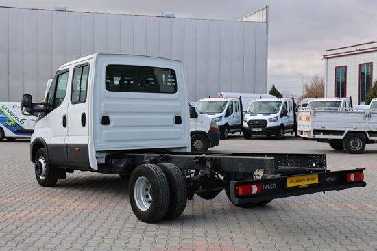 2023 MODEL IVECO DAILY 70 C 18 3750 ÇİFT KABİN ŞASE KAMYON Hİ-MATİC A/C