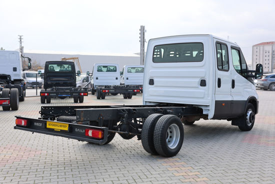 2023 MODEL IVECO DAILY 70 C 18 3750 ÇİFT KABİN ŞASE KAMYON Hİ-MATİC A/C