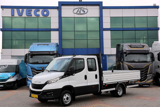 2023 MODEL DAILY 35 C 16 3750 3000 cc ÇİFT KABİN AÇIK SAÇ KASALI KAMYONET HI-MATİC