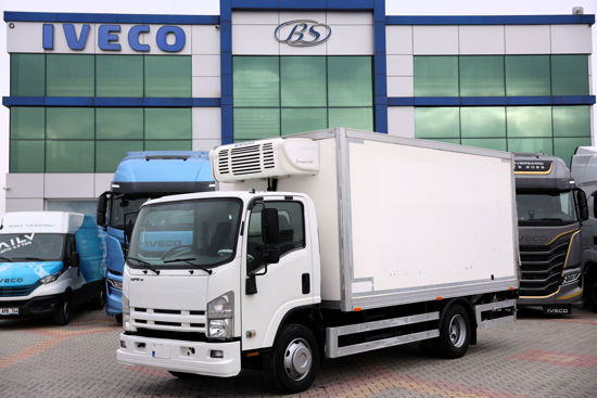 2014 MODEL ISUZU NPR 10 FRİGORİFİK SOĞUTUCULU LİFLİ KAMYON