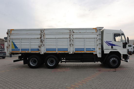 1998 MODEL FORD CARGO 2520 AÇIK SAÇ KASALI DAMPERLİ KAMYON 10 TEKER (YATAKLI)