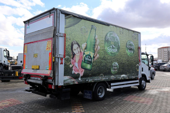 2022 MODEL ISUZU NPR 10 LONG NPR 10 LONG ÇİFT YÖN KAYAR PERDELİ KAMYON