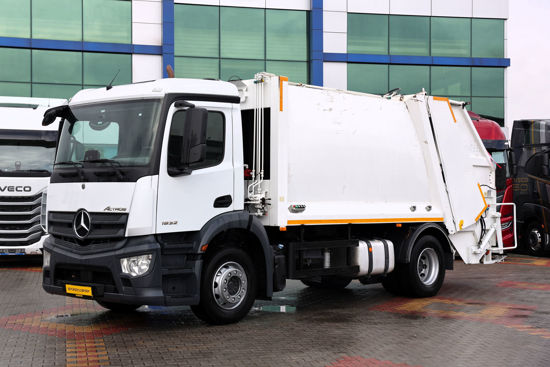 2021 MODEL MERCEDES-BENZ ACTROS 1832 L 4X2 15+1.5 M³ ÇÖP KAMYONU