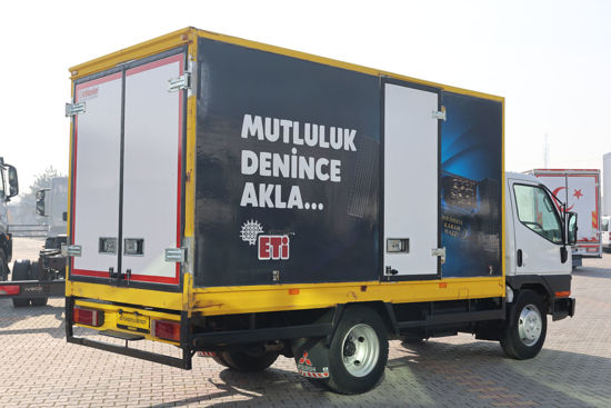 2006 MODEL MITSUBISHI CANTER FE 639 FRİGORİFİK KAPALI FİBER KASALI KAMYONET
