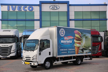 2017 MODEL ISUZU NLR LONG 3.0 cc LİFTLİ POLYESTER KASALI KAMYONET