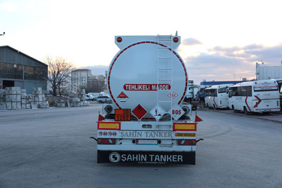 BEYSOY'DAN 36 BİN LT ALÜMİNYUM AKARYAKIT TANKERİ ADR'Lİ 5 GÖZLÜ