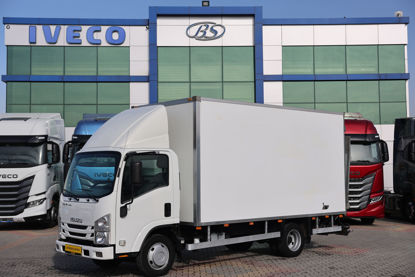 2017 MODEL ISUZU NLR LONG 3.0 cc LİFTLİ POLYESTER KASALI KAMYONET