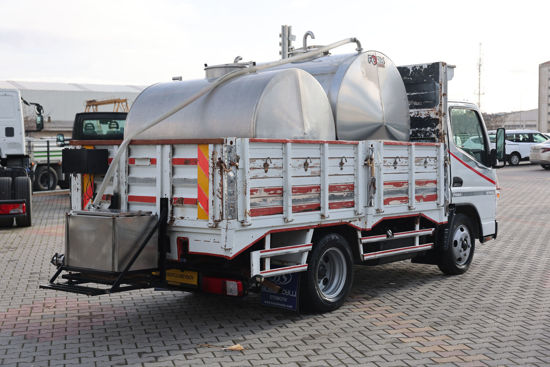 2008 MODEL MITSUBISHI CANTER FE 711 SÜT TANKLI AÇIK AHŞAP KASALI KAMYONET