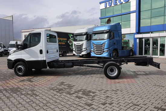 2016 MODEL IVECO DAILY 72 C 15 4350 ŞASE KAMYON
