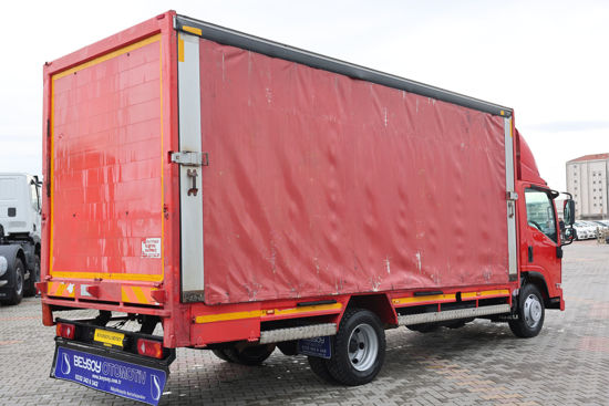 2012 MODEL ISUZU NPR 8 LONG ÇİFT YÖN KAYAR PERDELİ MEŞRUBAT KASALI KAMYON