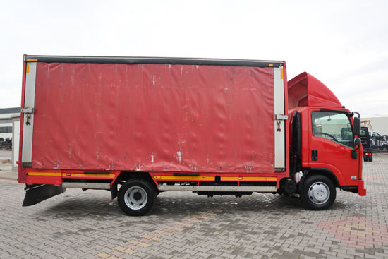 2012 MODEL ISUZU NPR 8 LONG ÇİFT YÖN KAYAR PERDELİ MEŞRUBAT KASALI KAMYON