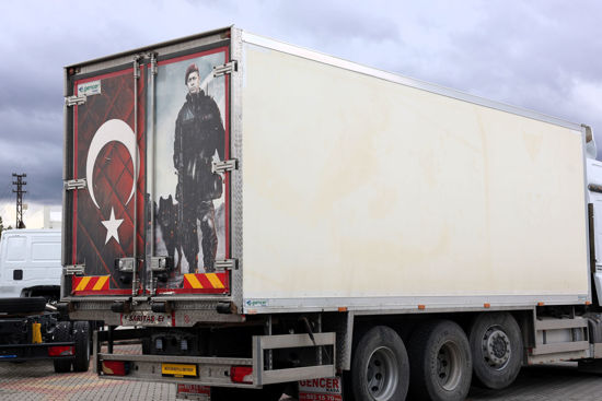 KAPALI FRİGORİFİK POLYESTER ET KANCALI TERMOKİNG KASA