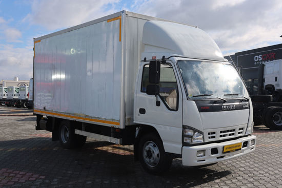 2008 MODEL ISUZU NPR POLYESTER KASALI LİFLİ KAMYON