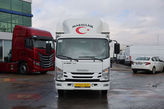 2019 MODEL ISUZU N-WIDE LONG İLAVELİ BRANDALI SAÇ KASA KAMYONET